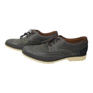 Dockers Maxwell Wingtip Oxford Shoes Mens Size 10 M Gray Lace Up